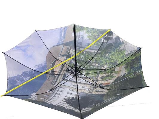 Quadro de metal e fibra de vidro publicidade personalizada guarda-chuvas de golfe guarda-chuvas personalizadas impressas para soluções de presentes corporativas