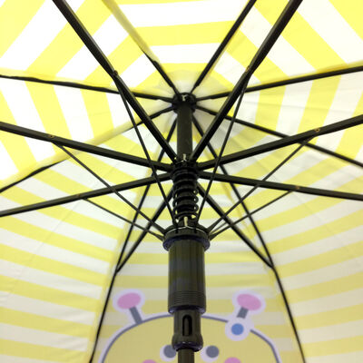Guarda-chuva para crianças com alça de plástico e diâmetro aberto inferior a 90 cm com impressão personalizável para crianças