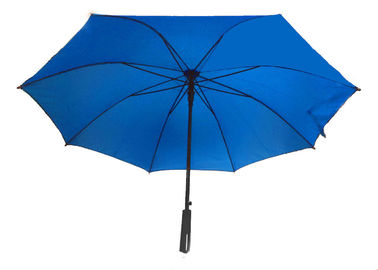 Guarda-chuva automático feito sob encomenda da vara, punho reto de EVA do guarda-chuva longo da vara