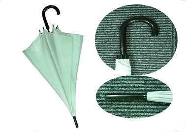 Luz - guarda-chuvas da vara das mulheres verdes, quadro Windproof do guarda-chuva contínuo da vara