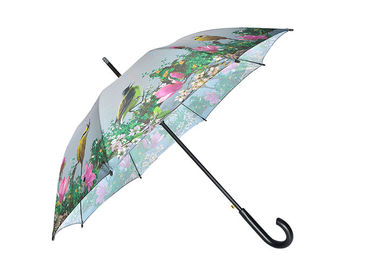 23 do quadro aberto do metal do automóvel polegadas de guarda-chuvas relativos à promoção dos presentes, guarda-chuvas feitos sob encomenda do golfe do logotipo