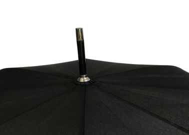 Uv de pouco peso da tela de madeira preta do poliéster do guarda-chuva do punho da vara de J anti