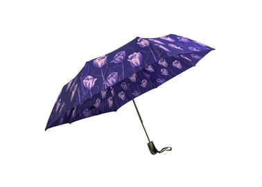 Guarda-chuva ausente da dobra da impressão de tela de seda, guarda-chuva de dobramento de pouco peso
