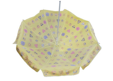 Guarda-chuva de praia amarelo relativo à promoção grande compacto, guarda-chuva de praia personalizado