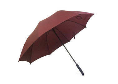 Projeto personalizado do logotipo do golfe guarda-chuva enorme Windproof para ventos fortes das tempestades