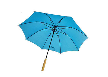 Guarda-chuva forte aberto do golfe do estojo compacto da prova da chuva do manual para o tempo ventoso