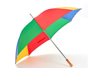 Do automóvel Windproof de 23 guarda-chuvas do golfe dos painéis da polegada 8 punho aberto de EVA do fim do manual
