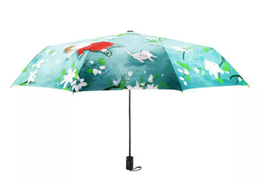 Do guarda-chuva automático de um curso de 21 polegadas guarda-chuva fresco pequeno da dobra do dobro dos homens e das mulheres