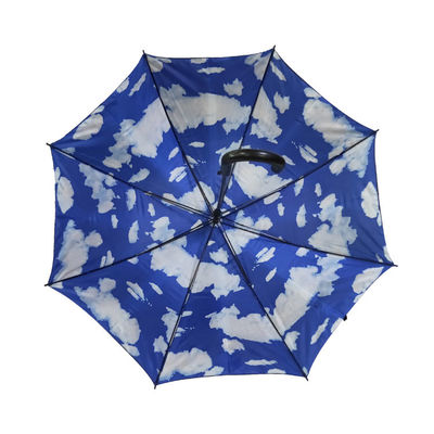 Dupla camada 27 polegadas de guarda-chuvas Windproof do golfe