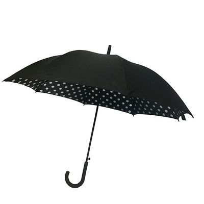 Guarda-chuva Windproof dos auto homens abertos do Pongee do diâmetro 103cm