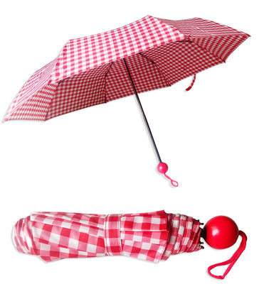 O metal de dobramento triplo marca o guarda-chuva dobrável para homens