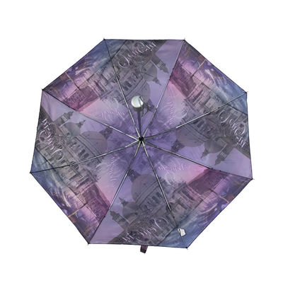 Digitas de pouco peso que imprimem Mini Folding Umbrella For Travel
