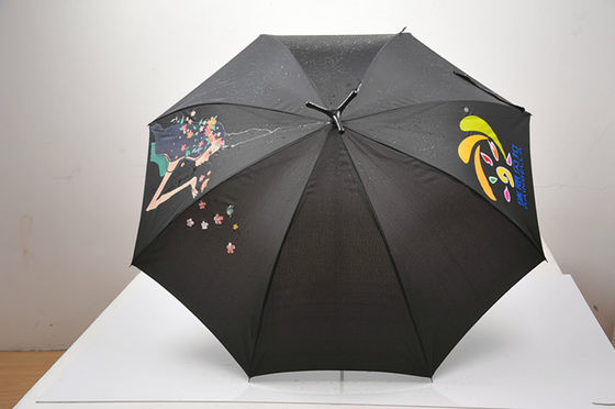 O guarda-chuva em mudança da cor feita sob encomenda original do projeto com personaliza impressões