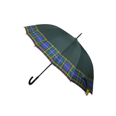 Guarda-chuvas Windproof do golfe dos homens 16K abertos manuais para a propaganda exterior
