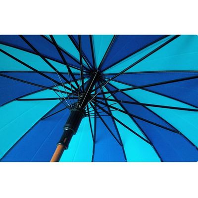 Guarda-chuva do golfe do punho de madeira aberto automático de PAHS grande Windproof