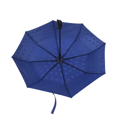 3 fantásticos guarda-chuva em mudança de dobramento da cor do Pongee