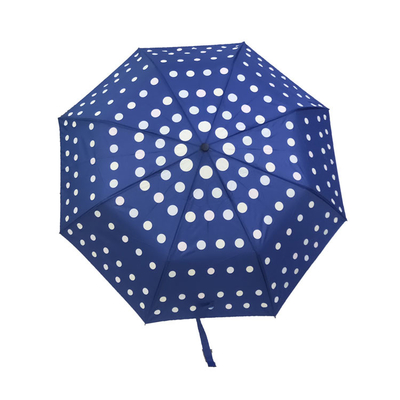 3 fantásticos guarda-chuva em mudança de dobramento da cor do Pongee