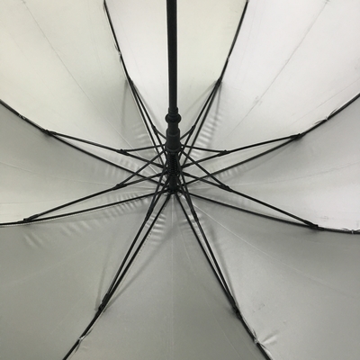 Guarda-chuva do golfe do Pongee do diâmetro de 130CM com revestimento UV