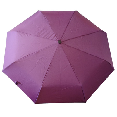 Dobradura Windproof Mini Umbrella With Fiberglass Frame da tela do Pongee
