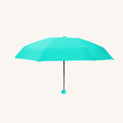 Anti guarda-chuva UV do mini Pongee super de 19 Inchx6k com caso