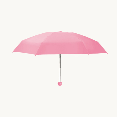 Anti guarda-chuva UV do mini Pongee super de 19 Inchx6k com caso