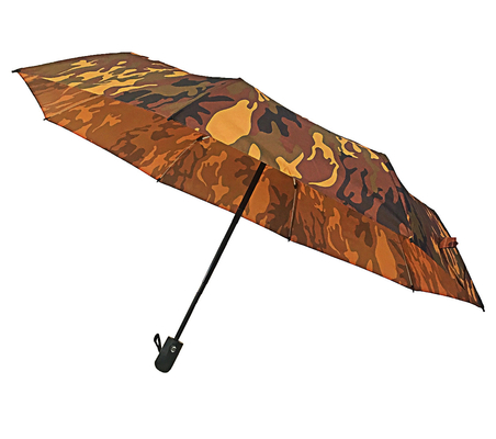 A fibra de vidro dobro Windproof do diâmetro 95cm marca o guarda-chuva compacto
