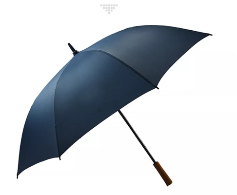 Guarda-chuvas Windproof retos do golfe do Pongee do quadro 190T da fibra de vidro