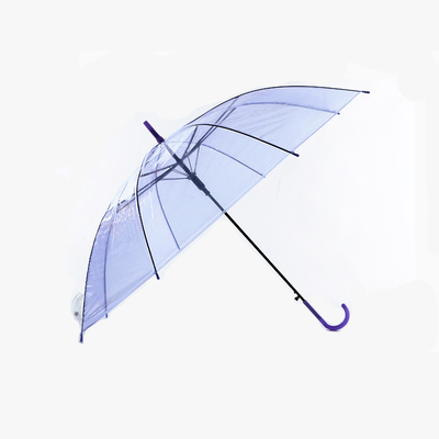 Polegada feita sob encomenda x 8K da dobradura 23 de Logo Adult Poe Umbrella Transparent 3